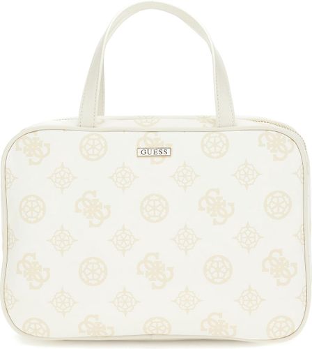Guess Travel Case Dames Beautycase - One Size - White logo