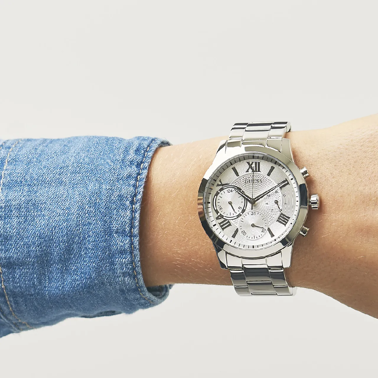 Guess Watches W1070L1 Solar Horloge