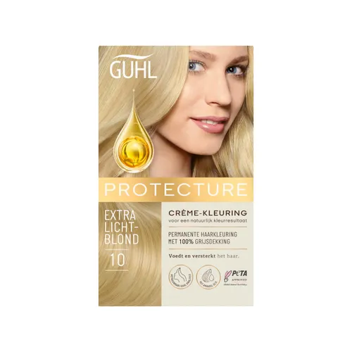 Guhl Protecture Crème-Kleuring 10 Extra Lichtblond