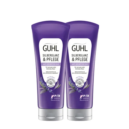 Guhl Silberglanz & Soin Lot de 2 shampoings – Contenu : 2