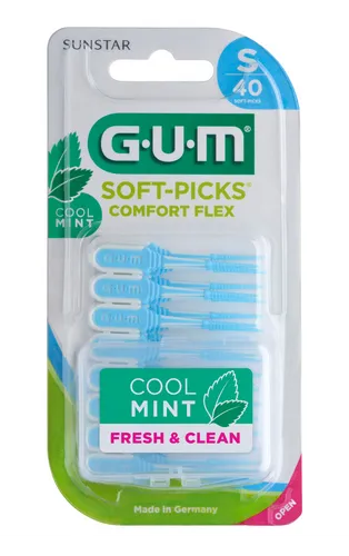 GUM Soft Picks Comfort Flex Cool Mint Small