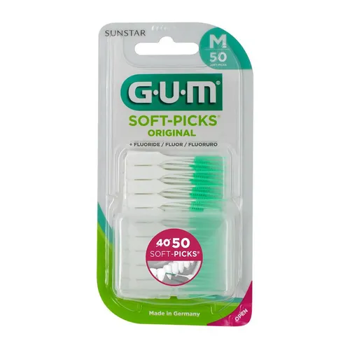 Gum Soft Picks Original Medium 50 Stuks