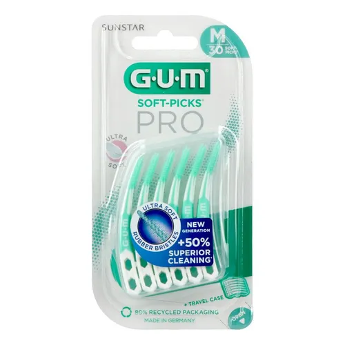Gum Soft Picks Pro Medium 30 Stuks