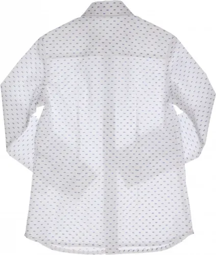 GYMP-Witte hemd--White/Blue
