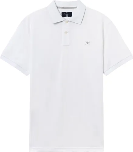 Hackett - Polo Wit - Slim-fit - Heren Poloshirt