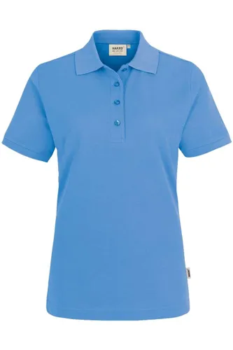 HAKRO 216 Regular Fit Dames Poloshirt malibu blauw, Effen