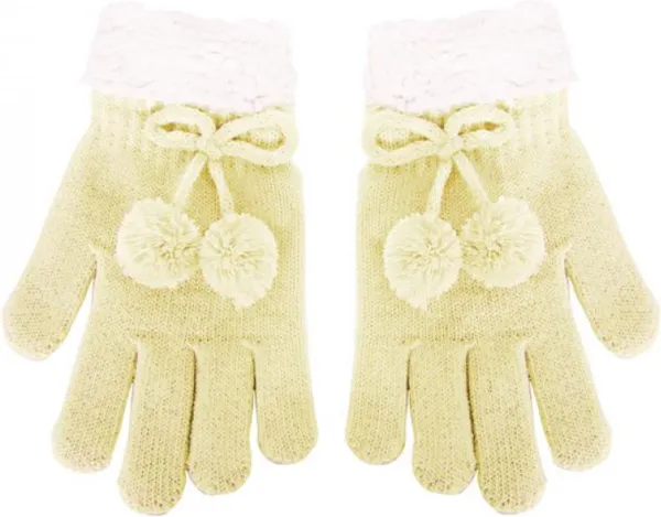 Handschoenen Dames - Handschoenen - Kerst - Winter - Kerst Cadeau - Geel