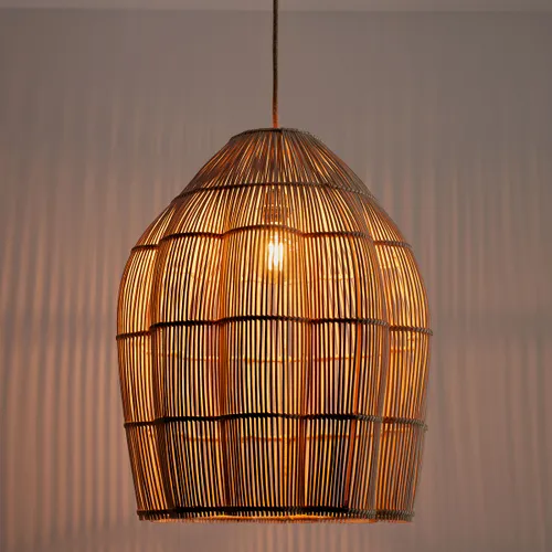 Hanglamp in rotan Ø50 cm, Dankia