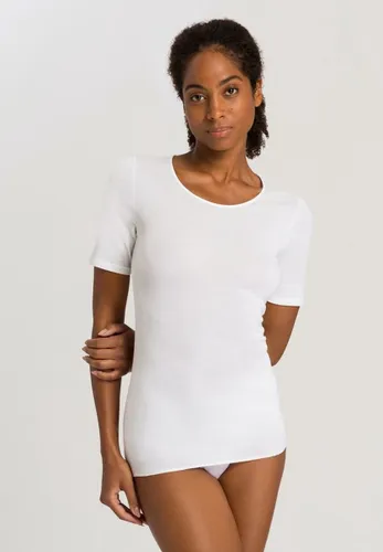 Hanro Cotton Seamless T-shirt ronde hals - Blanc
