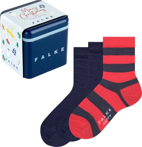 Happy 3-Pack Giftbox Sokken voor meisjes en jongens zacht zonder motief versterkt hoogwaardig mid-rise robuust ademend dekkend set giftbox Katoen Mult