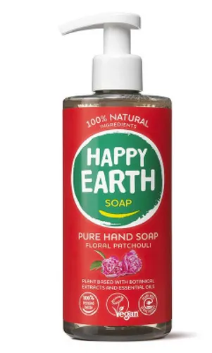 Happy Earth Pure Hand Soap Floral Patchouli