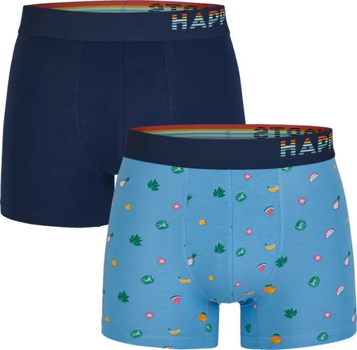 Happy Shorts 2-pack Boxershorts Heren SEA Print D831