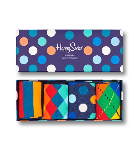 Happy Socks 4-Pack Big Dot Box