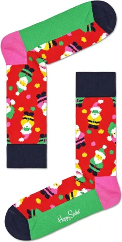 Happy Socks - kerstsokken - Santa - Rood