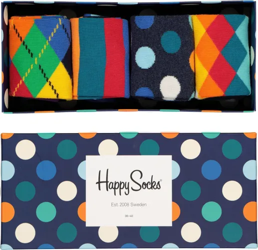 Happy Socks Mix Giftbox 4-pack