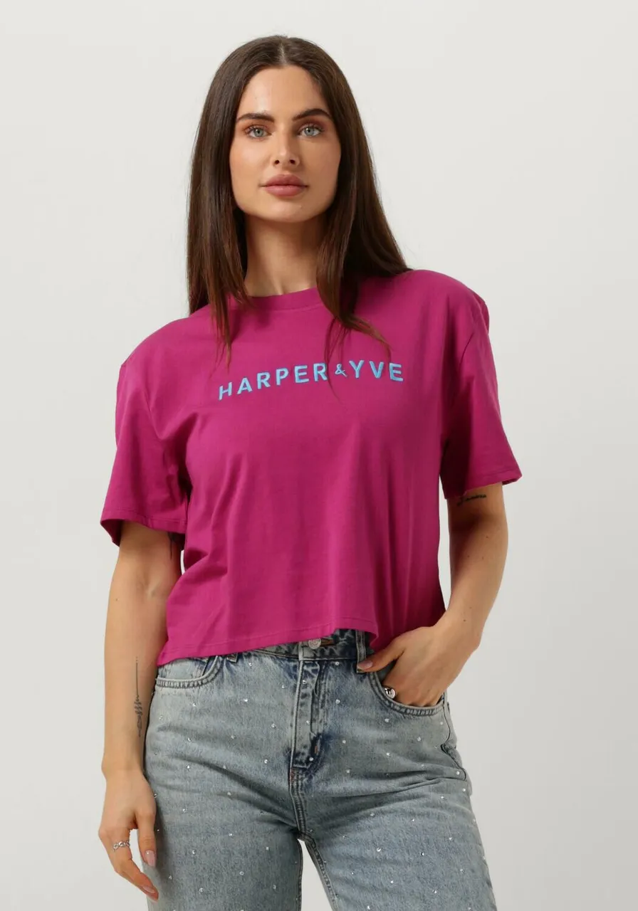 HARPER & YVE Dames Tops & T-shirts Harper-ss - Lila