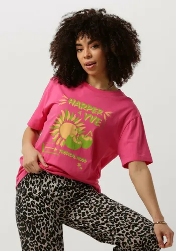 HARPER & YVE Dames Tops & T-shirts Tropical-ss - Roze