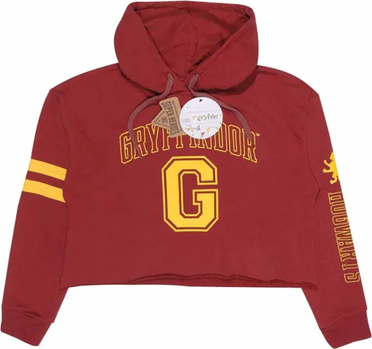 Harry Potter - College Style Gryffindor Crop Sweater - 2XL - Rood