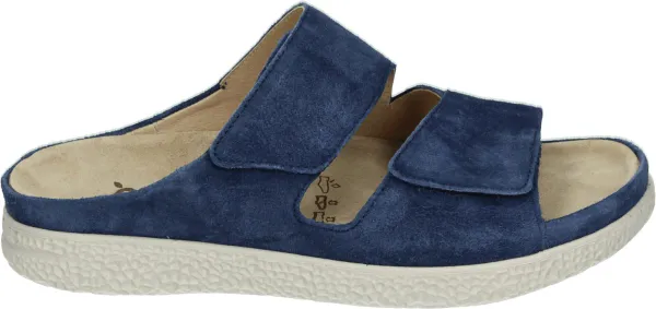 Hartjes 122.1221/99 - Dames slippers - Kleur: Blauw