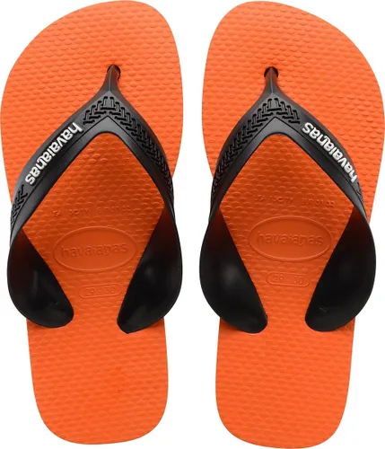 Havaianas Max Jongens Slippers - Grey/Orange