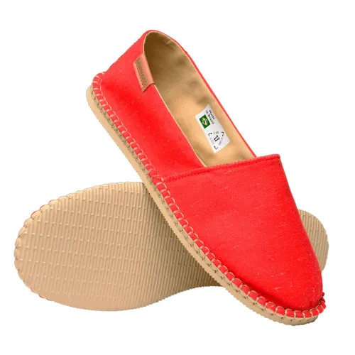 Havaianas Origine IV Red Lava Espadrille-sandalen voor heren