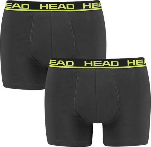 HEAD 2P boxers basic II grijs - S