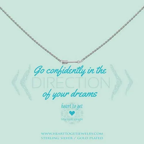 Heart to Get - S Arrow Silver Ketting N249SAR15S