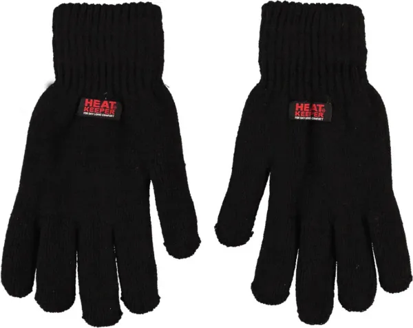 Heat Keeper Heren thermo handschoenen zwart - L/XL