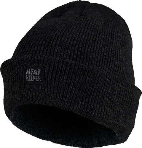 Heatkeeper - Thermo Muts Heren - Antraciet - One