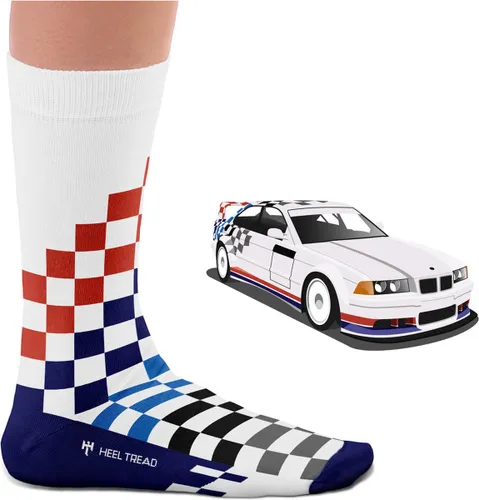 Heel Tread E36 FINAL - BMW M3 E36 Final edition- fun sokken - Auto sokken