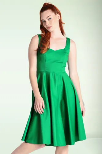 Heidi jurk in groen