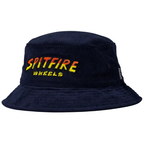 Hell Hounds Script Bucket Hat Navy - One Size