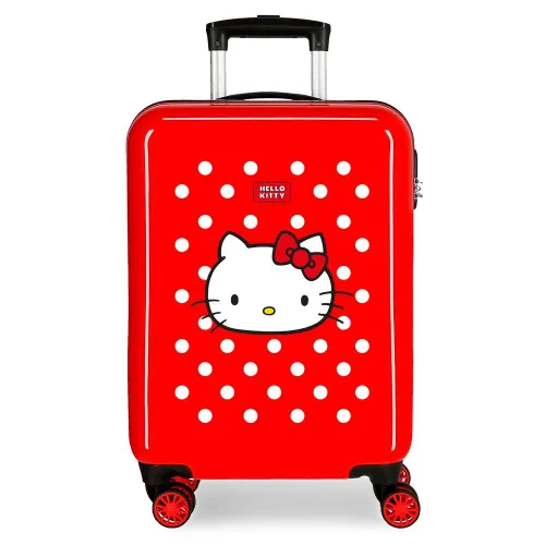 Hello Kitty Castle Koffer Trolley cabine rood 38 x 55 x 20