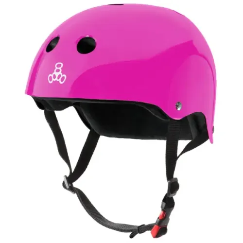 Helm Triple Eight Certified Sweatsaver (L-XL - Pink Glossy)