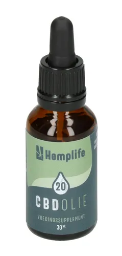 Hemplife CBD Olie 20% Druppels