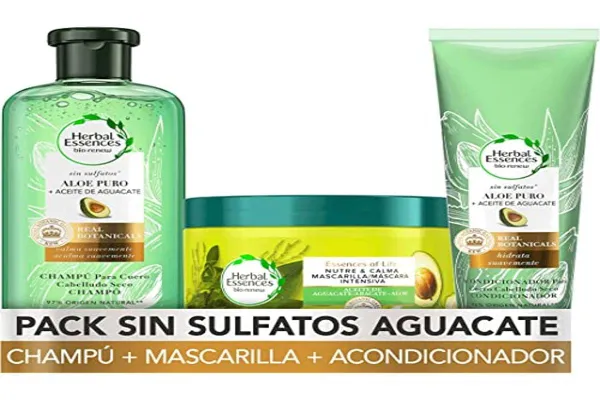 Herbal Essences Bio: Renew sulfaatvrije shampoo 380 ml +