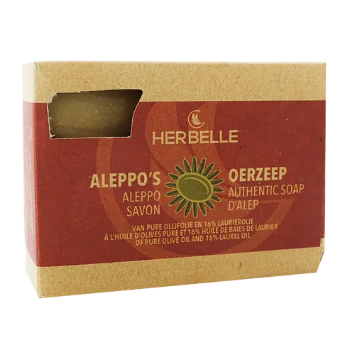Herbelle Aleppo's Oerzeep met Olijf en Laurier - 180g