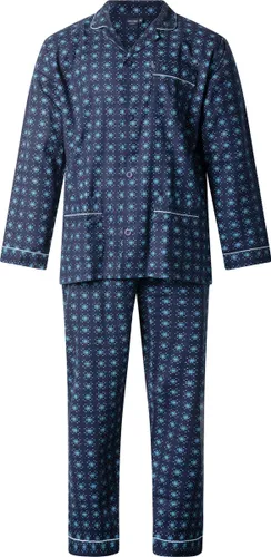 Heren pyjama flanel Gentlemen 9444 navy