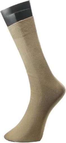 Heren sokken 3-pack kleur: beige