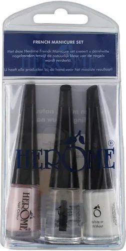 Herome French Manicure Miniset 3x4ml