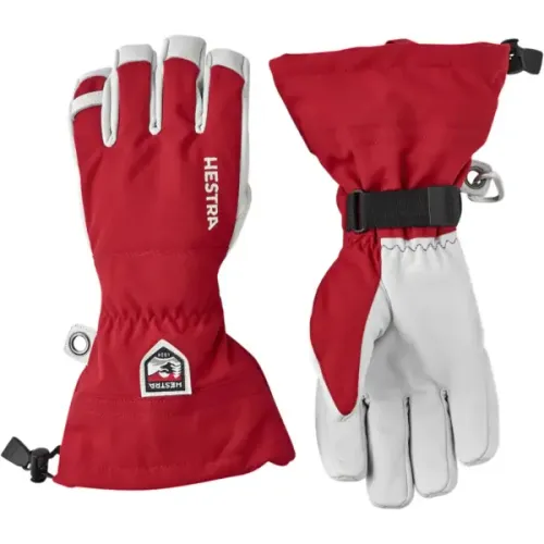 Hestra Army Leather Heli Ski Handschoenen (6 - Rood)