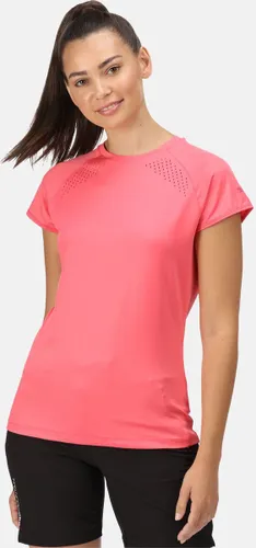 Het Regatta Luaza T-shirt met lange mouwen - dames - sneldrogend - stretch - Roze