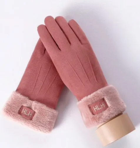 Hidzo Dames Handschoenen Roze