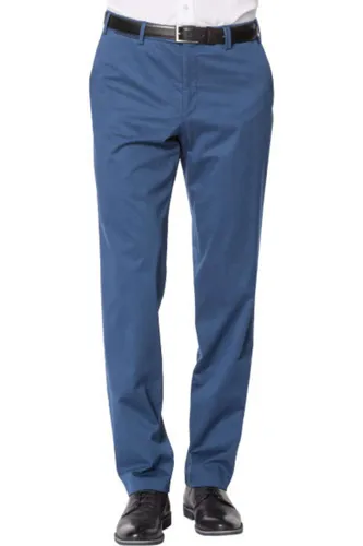 HILTL Parker Regular Fit Five-Pocket-Broek blauw, Effen