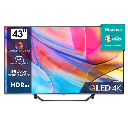 Hisense 43A7KQ QLED Smart TV 43 inch met Quantum Dot Colour