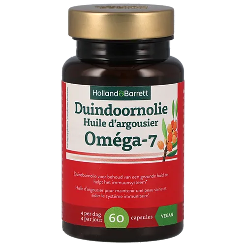 Holland & Barrett Duindoornolie Omega 7 - 60 capsules