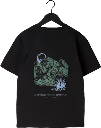 Hound Tee S/s Polo's & T-shirts Jongens - Polo shirt - Zwart
