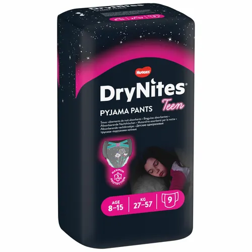 Huggies DryNites Girls Tiener Maat L (27-57kg)