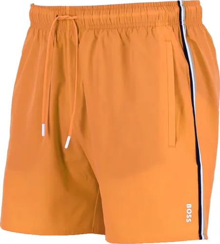 HUGO BOSS Iconic swim shorts - heren zwembroek - midden oranje