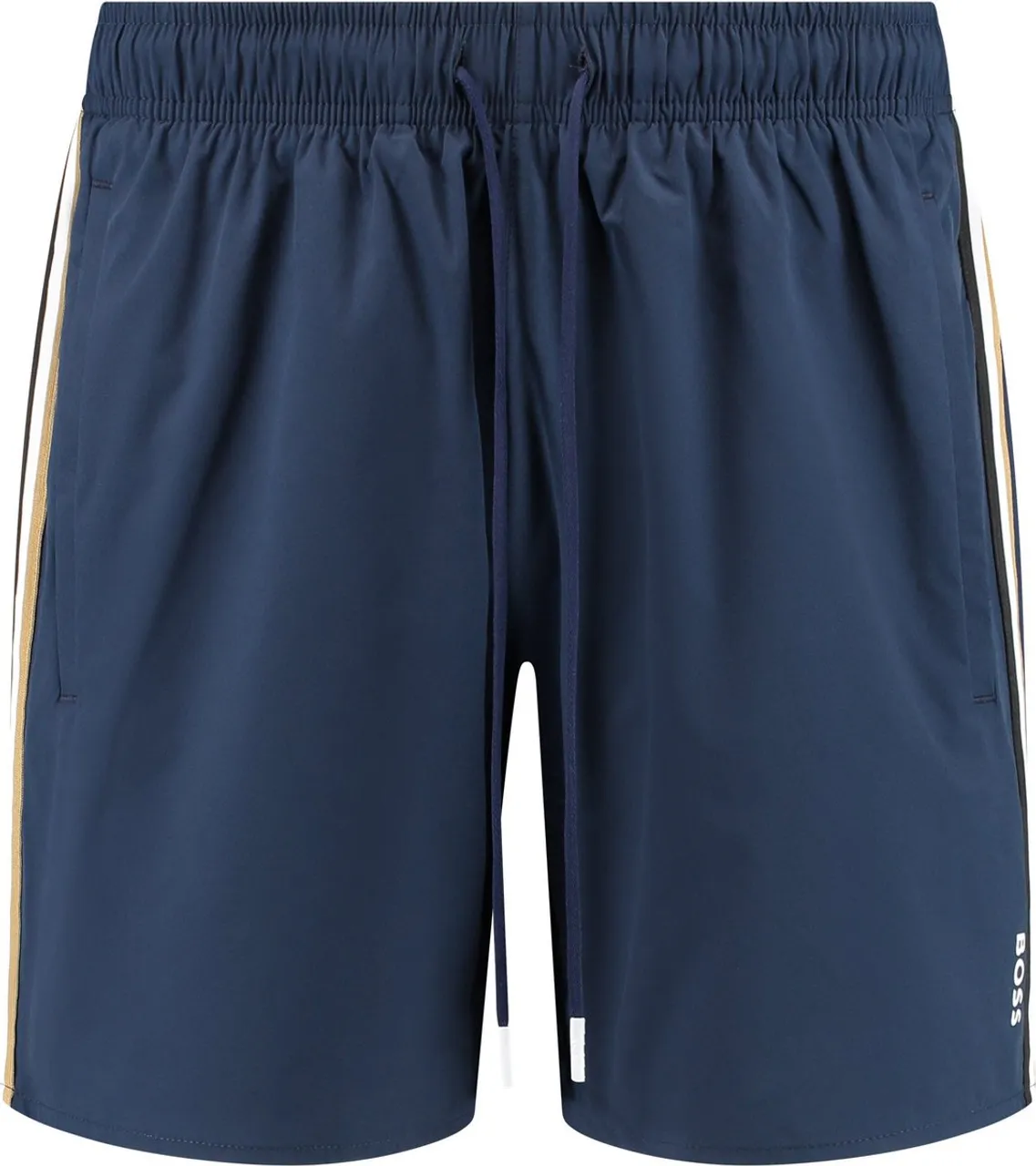 HUGO BOSS Iconic swim shorts - heren zwembroek - navy blauw